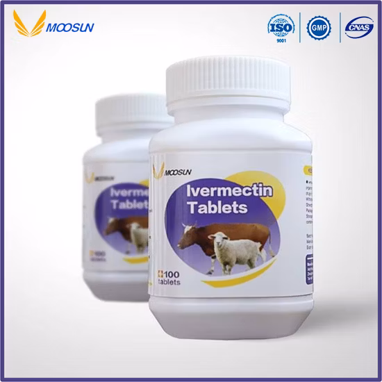 L'ivermectine injectable, un fabricant de médicaments vétérinaires du Shandong en Chine, est utilisée pour repousser les nématodes chez le bétail