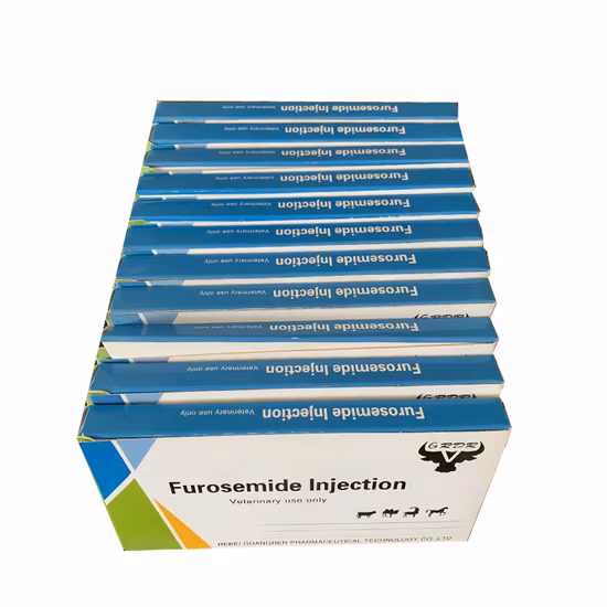 Médicament vétérinaire furosémide Injection porc bovins mouton bétail animaux chats chiens œdème désintoxication insuffisance rénale