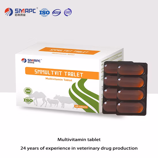 Médicament vétérinaire de sélénium de vitamine E d'injection de médecine de vitamine pour la multivitamine de bétail